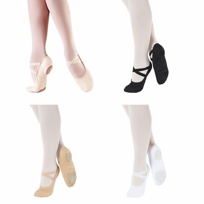 Ballettschläppchen Ballett Gymnastik Schuhe So Danca SD16-C Leinen Tanz Turn