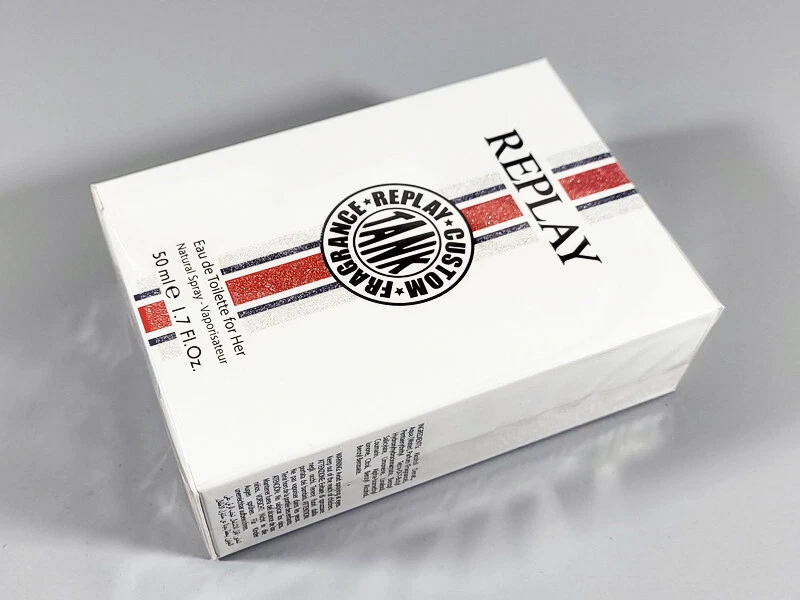 REPLAY TANK CUSTOM FOR HER Eau de Toilette 50ml 🎁 REAL NEXT DAY DELIVERY 🎁 - Bild 3 von 4