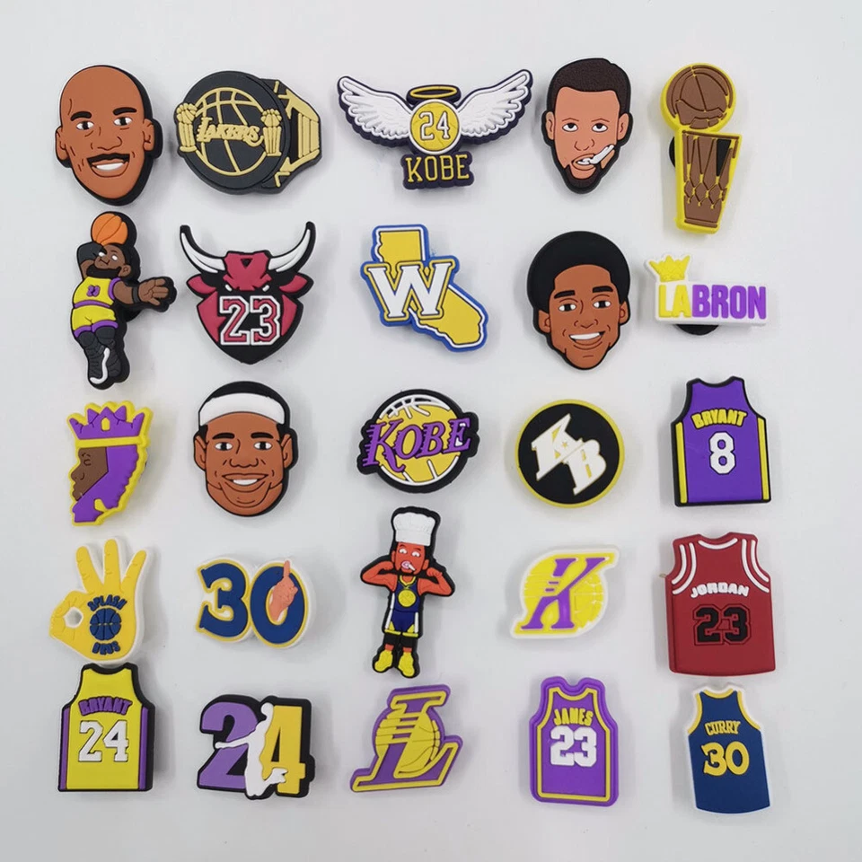 100/200Pc Mixed Random Cartoon Sport PVC Shoes Charms Decor For Croc And Jibbitz - image 4 of 4