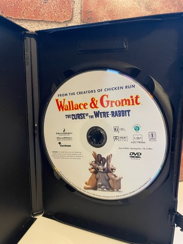 Wallace Gromit: The Curse of the Were-Rabbit (DVD, 2006, Full Frame) - Picture 3 of 3