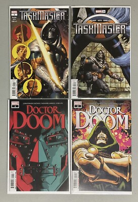  MCU Key Comics Taskmaster #1 3 (2020) Doctor Doom #1 2 (2019) NM+(9.4-9.8) 