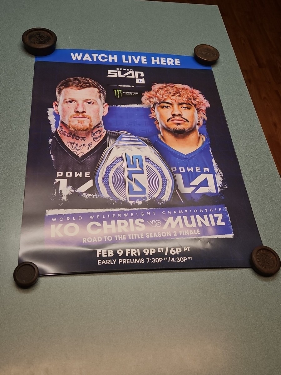 Power Slap Promo Poster