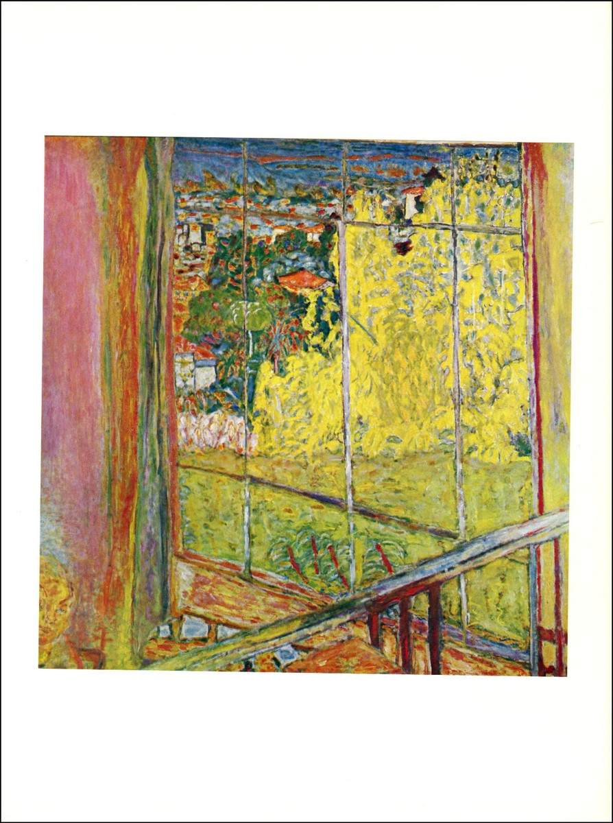 1967 Vintage Print Pierre Bonnard Studio At Le Cannet Mimosa 1938
