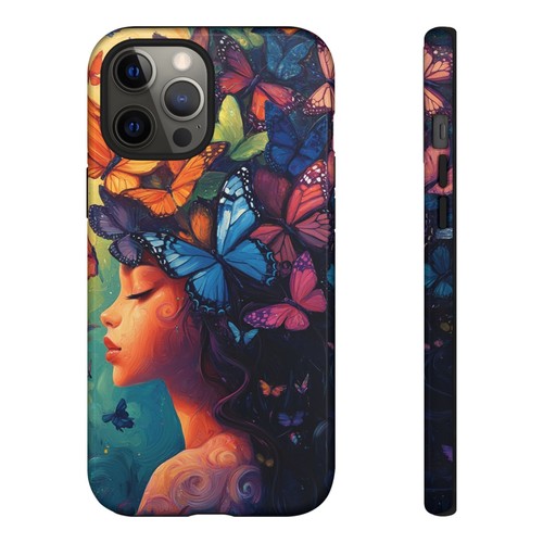 Butterflies Girl Beauty Phone Case for iPhone, Samsung Galaxy, Pixel - 第 110/240 張圖片