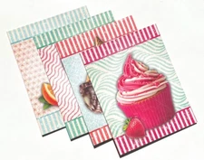 Kittrich 2-Pocket Scented Premium Paper Portfolio Folders