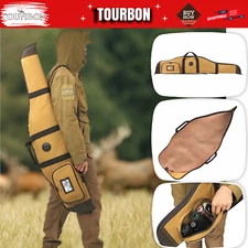 TOURBON Rifle Case Storage Scope Cover Gunslip Firearm Ammo Carrying Bag w/Strap