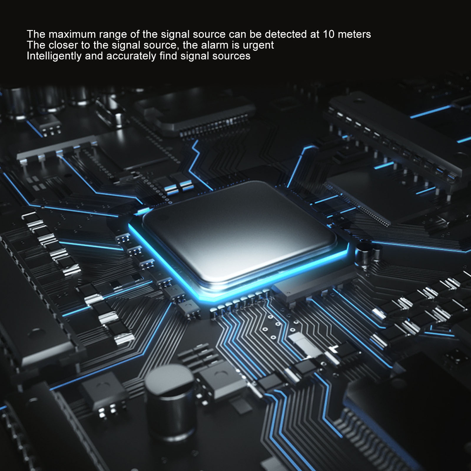 GPS Tracker Detector RF Bug Sweeper Listening Device Finder Detector