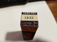 Vintage NOS vacuum tube Tung-Sol - new - 1AX2