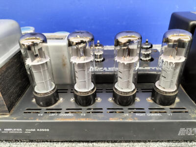 LUXMAN Luxkit A3500 Power Amplifier Tube Main Amp Kit Vintage | eBay