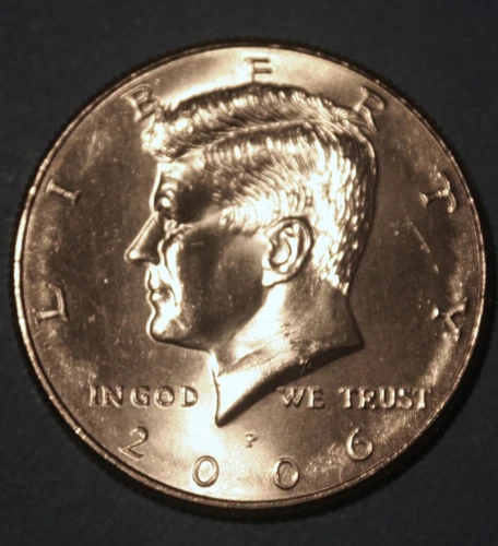 2006 P KENNEDY HALF DOLLAR FROM UNCIRCULATED US MINT ROLL