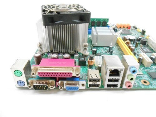 IBM Lenovo G31T-LM2 Mainboard Motherboard V1.0 Intel Celeron 1.6GHz CPU 1GB Ram - Picture 2 of 8