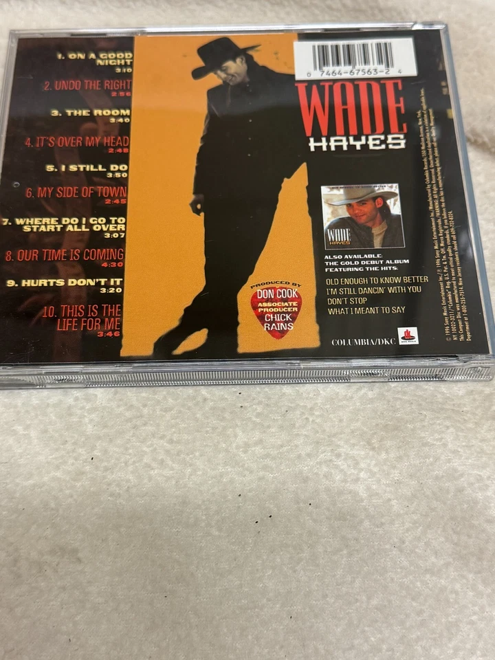 Wade Hayes - On A Good Night CD - VERY GOOD CONDITION!!! Foto 2 de 2