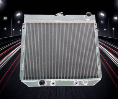 3-Row Aluminum Downflow Radiator For 1969-73 Ford Maverick, Fairlane, Mustang, Comet – MC339