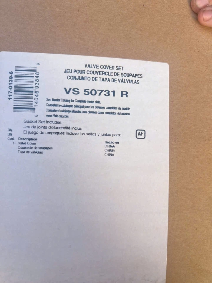 Junta de cubierta de válvula VS 50731 R Felpro para Mini Cooper 2002-2008 Foto 2 de 2