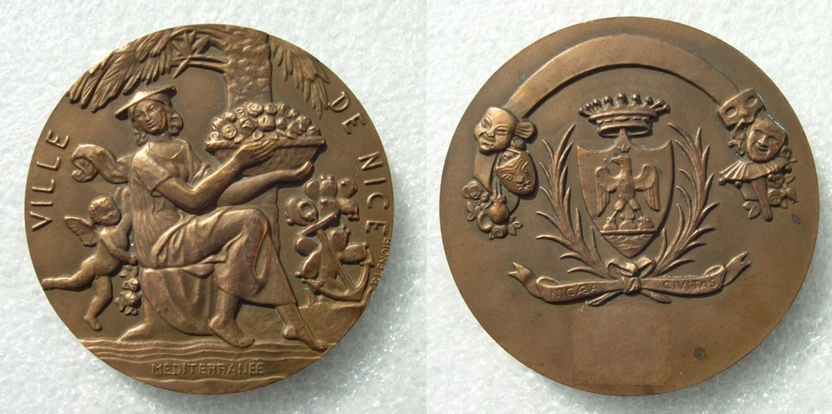 Médaille Ville De Villefranque – Centenaire 2000 – Bronze