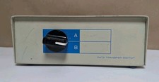 Vtg 2 PORT A/B Data Transfer Switch Box- See Photos