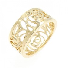 Chanel Camelia Au750 Ring Women Gold One Size 653061