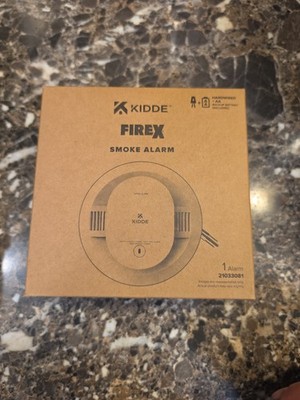 4 Pack Kidde FireX Hardwire + AA 21033081 Smoke Alarm