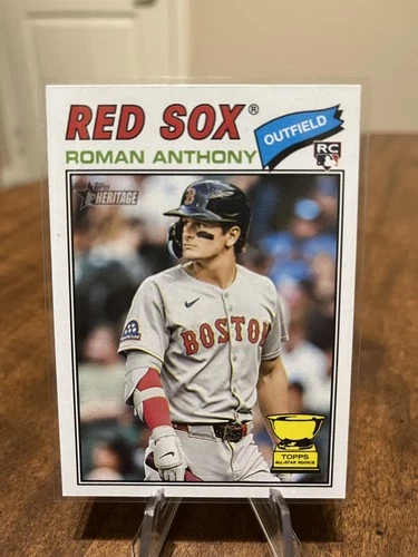 2026 Topps Heritage Roman Anthony #86 (RC) Boston Red Sox