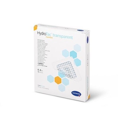 2x HYDROTAC transparent comfort Hydrogelv.6,5x10 cm 10 ST