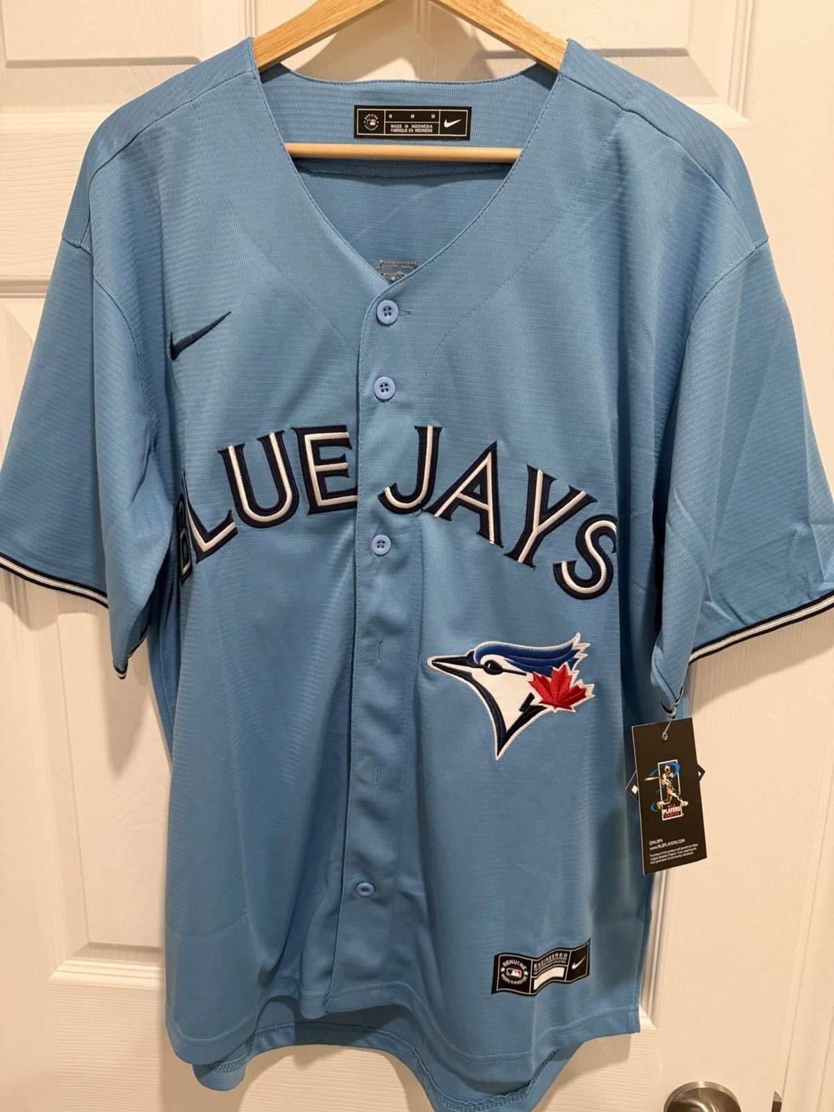 Vladimir Guerrero Jr. #27 Toronto Blue Jays MLB Nike Men's Jersey Light Blue