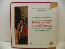 Herb Alpert & the Tijuana Brass Box Set Vinyl 33 vintage 1966