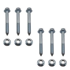 6PCS Lower Control Arm Bolt/Rearward Position for 1996-2001 Honda Civic CR-V