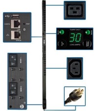 Tripp Lite 24-Outlet PDU Model PDUMV30HVNETLX