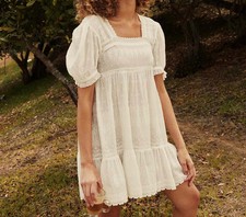 DÔEN Tilda Dress Mini in Salt (Medium)