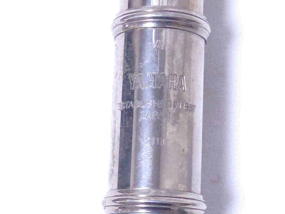 Yamaha YFL-211SII Flute Silver-Plated | Tested Key Action | Case & Bag #2359 - Image 3 of 4