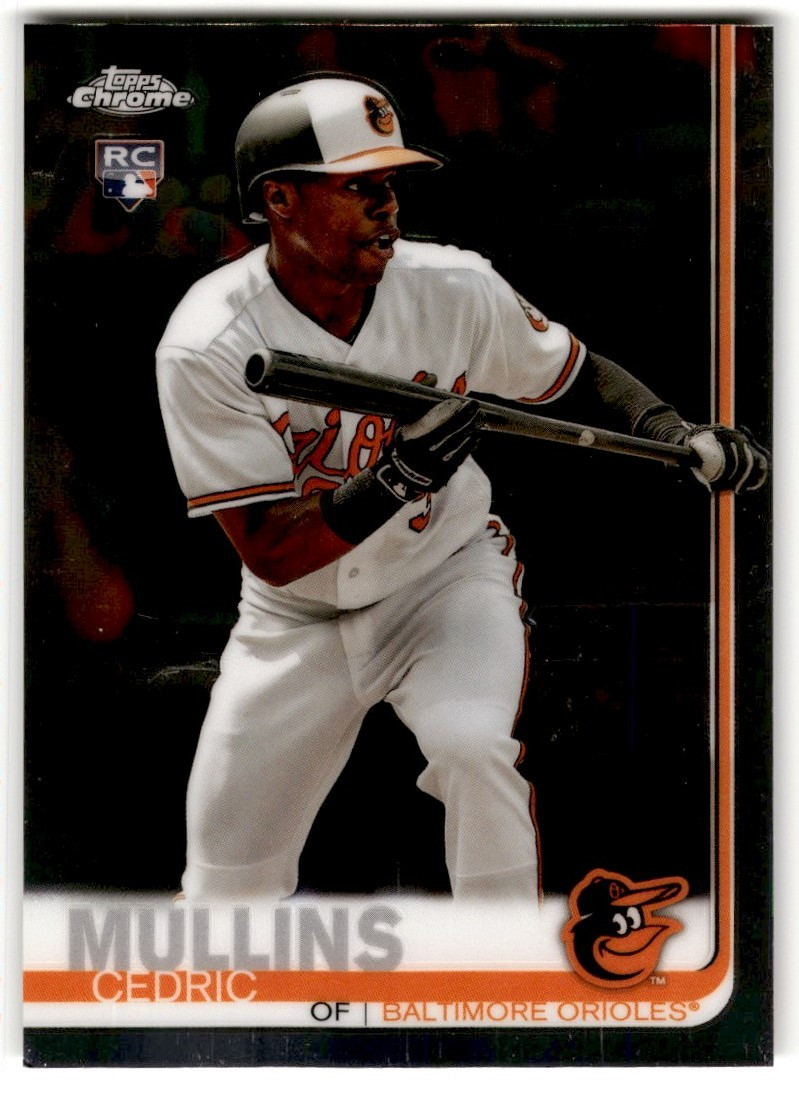 2019 Topps Chrome Cedric Mullins Rookie #52 Baltimore Orioles