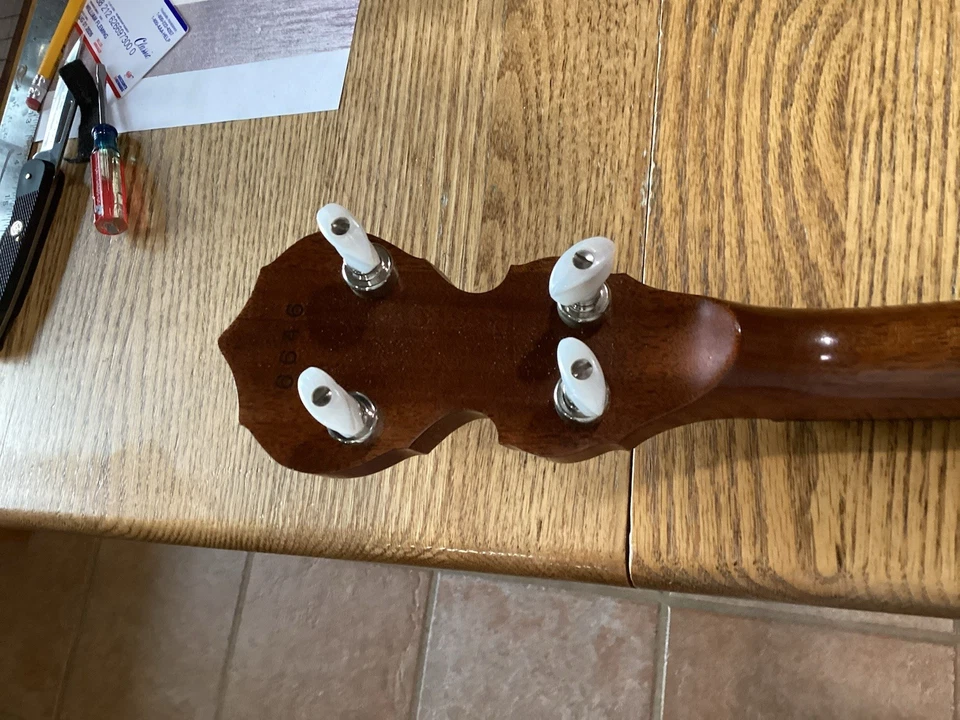 Deering Parts Tenor Banjo Mahogany Neck Red Maple Res. - Image 4 of 4