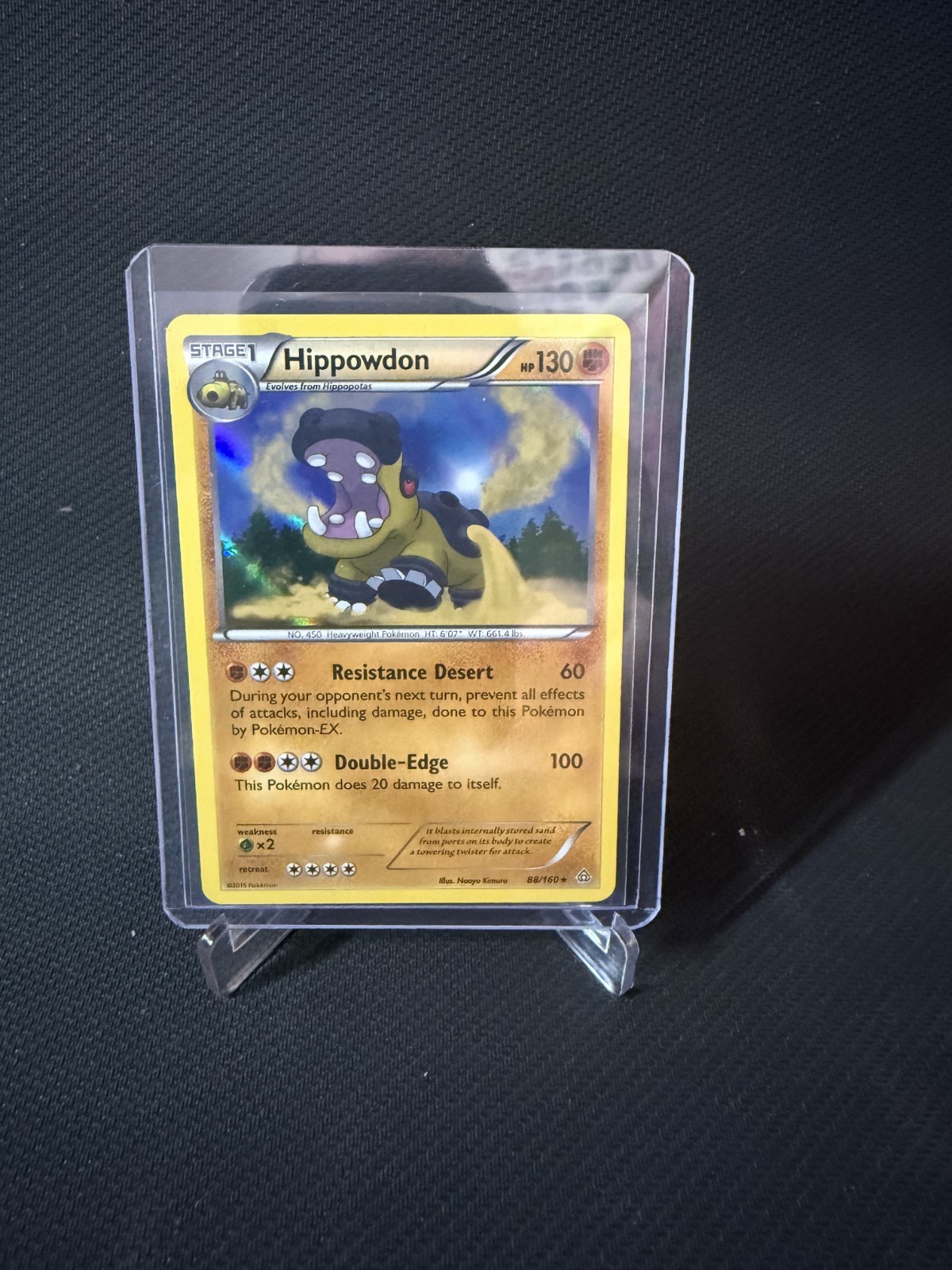 Hippowdon 88/160 XY - Primal Clash Holo
