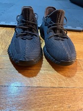 adidas Yeezy Boost 350 V2 Black Non-Reflective FU9006 Men 11 Used No Box