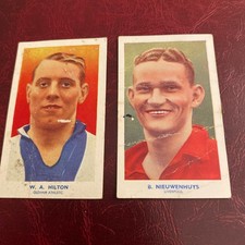 R & J Hill Cigarette Card - Famous Footballers 1 (Shoreditch Address) fillers