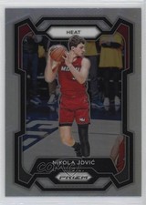 2023-24 Panini Prizm Silver Prizm Nikola Jovic #121 0y59