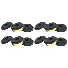 Durable Speaker Vibration Dampers 12Pcs ABS Eva Isolation Feet Multi Use Audio