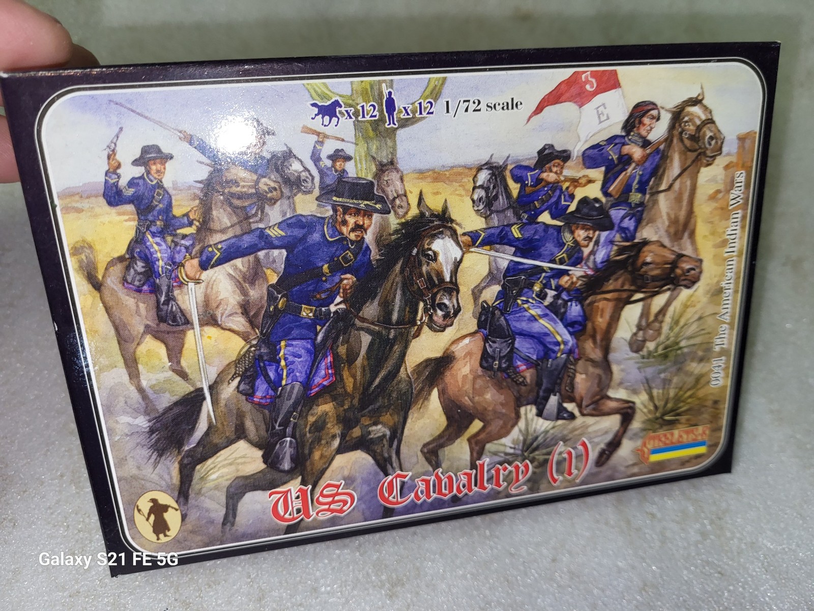 Strelets American Indian War US Cavalry Soldier Figures 1/72 #0041