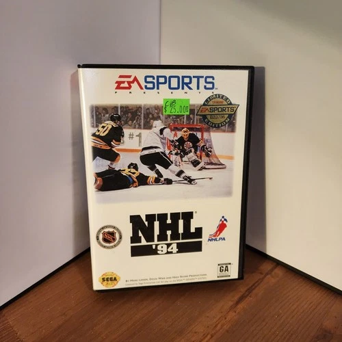 NHL '94 (Sega Genesis, 1993) - Tested, Complete