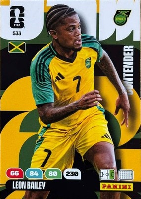 Panini FIFA ADRENALYN XL Club World Cup 2026 NR 533 Leon Bailey CONTENDER