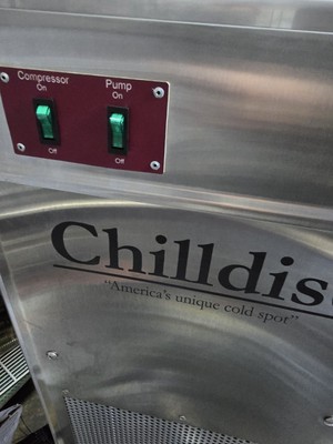 Chilldisc ''America's Unique Cold Spot'' compressor and pump 