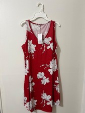 Summer Dresses 2026 Loose V Neck Sleeveless Dress Sundresses Swim-L