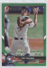 2018 Bowman Prospects Green 84/99 Eric Pardinho #BP110 0q21