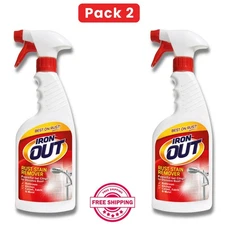 Iron Out Liquid Rust Remover Spray, 16 fl oz (2 Pack)