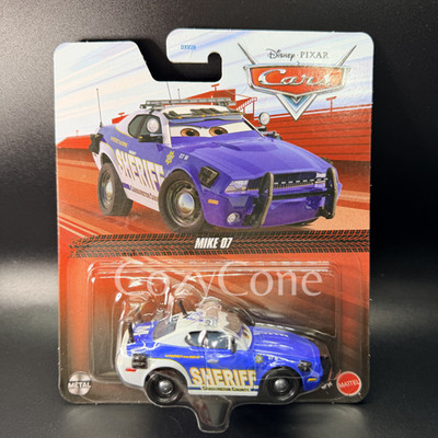 ディズニーピクサー　カーズTO PROTECT AND SERVE Disney Pixar Cars Mike 07 Sheriff Police Officer To Protect