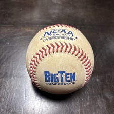 Vintage Rawlings Big 10 Game Used Baseball Old Logo Raised Seams