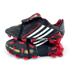 Adidas Predator Powerswerve FG Elite US9.5 UK9 Black Men s Cleats Soccer/footbal