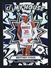 2025 WNBA PANINI DONRUSS * MY HOUSE * BRITTNEY SKYES * HOLO #d 05/99  CARD #18