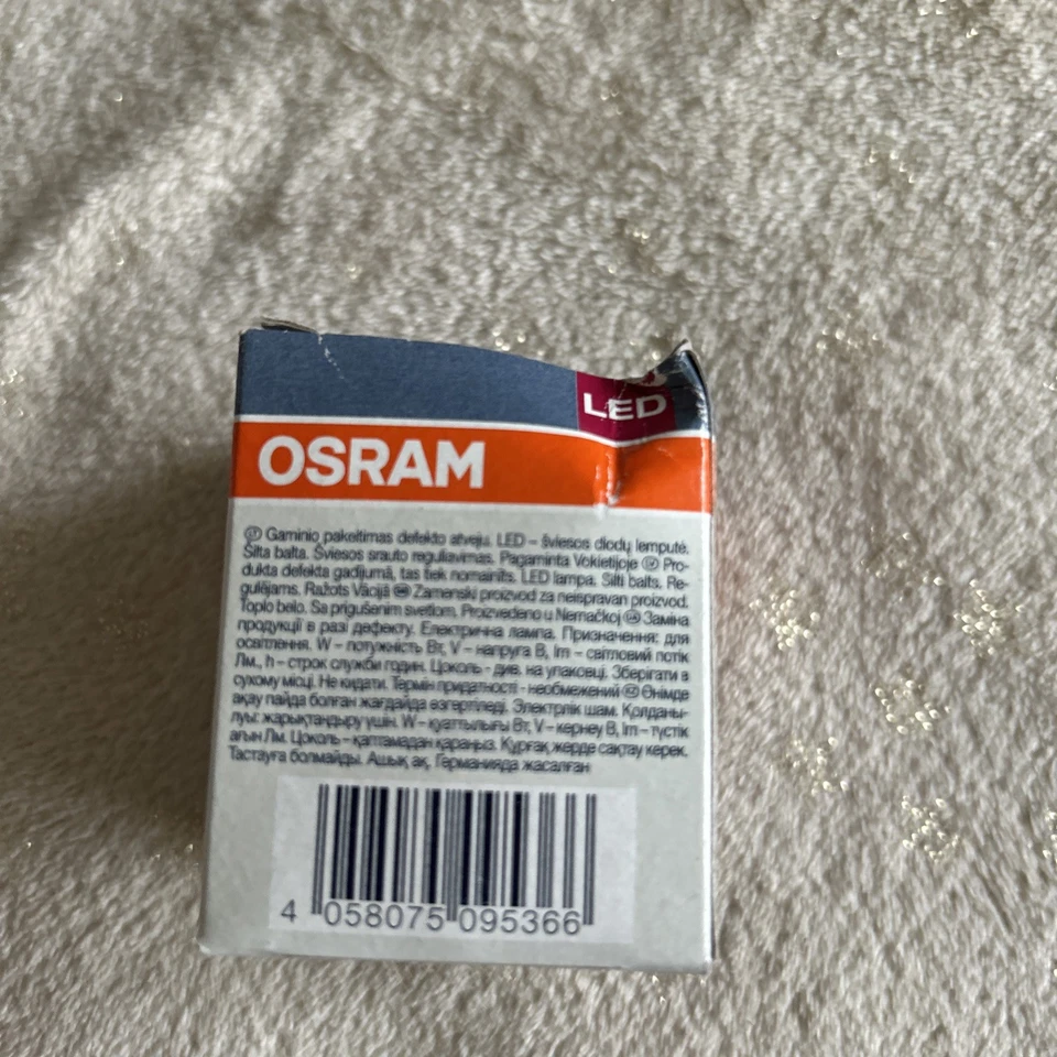 Osram Dimmable LED 5.9W(=50W) GU10 Par16 Reflector Spot Light Bulbs 3000K 36 Deg - Image 3 of 4