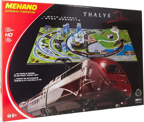 MEHANO 5850619 TGV THALYS with Layout, Blau/Silberfarben | Zustand: Neu